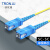 创优捷 光纤跳线 单芯尾纤 SC/PC-SC/PC-单模-G.652D-2mm-10M 黄色