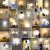 穗之语壁灯床头灯LED卧室墙壁灯现代简约创意欧式美式客厅楼梯过道灯具 壁灯五叶花款配LED