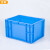 金兽EU物流箱外径:400*296*230mm汽配周转箱塑料方箱可定制GC1075加厚蓝色