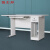 固士邦钢制操作桌1.2米长财务写字桌车间工作桌简约主机桌GA986