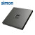 西蒙（SIMON）开关插座面板电脑网线网络86型墙壁电源暗装插座C60系列荧光灰 电脑插座（六类）