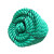 鸣固 尼龙绳 塑料绳耐磨物流绳户外手工编织货车捆绑绳绿色绳子 2mm（100米)