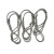 筑华工品 钢丝绳两头带手工接口6*37+FCΦ32mm1770M级别破断拉力≥52.6T10米一条价