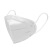 KN95口罩熔喷布防护口罩口鼻罩男女口罩5层透气一次性口罩盒装标注价格为一只 白KN95四层内置一包十个透明袋装