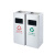 庄太太【A7B分类垃圾桶】不锈钢分类垃圾桶环保可回收不可回收果皮箱户外室内物业二分双筒