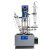 腾锟 单层玻璃反应釜实验室小型加热搅拌一体式蒸馏器1L/2L/3L/5L KS/F10-2L一体式 