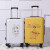明熙箱子行李箱女可爱卡通印花拉杆箱高颜值旅行箱小型登机箱男学生潮 奶茶兔（粉色） 28英寸（大容量）