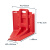 FFOC 挡水板 红色可移动防洪挡板活动式塑料挡板防水防汛必备L型 红色外弯 68*70.5*61.5cm