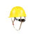 监理安全帽工地男领导建筑工程头盔abs旋钮定制logo 白色已印好 印监理二字