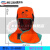 橙央火狐狸23-6690电焊帽阻燃焊工帽防烫 23-6680z焊接披肩头套 609.0002头戴式电焊面罩