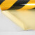 AK 反光膜警示胶带隔离带地板贴 黑黄间隔 反光条 40*450cm