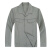 江燕 夏季纯棉工作服 长袖电工服 带反光条工装 100%棉 JY-1274 灰色套装 XL 175