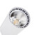 百家 LED轨道灯8019款哑白色射灯服装店COB滑道导轨灯20W3000K明装吸顶暖光（定制）