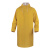 代尔塔 407005 工作雨衣带荧光条风衣款黄色XL码1件装