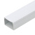 ABLEMEN PVC白色装配走线槽 阻燃绝缘明装室内穿线槽电线电缆网线过线槽 30*15mm方型槽 5米  (1米*5根装）