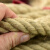 粗细麻绳手工编织diy细绳子黄麻粗麻绳复古装饰品捆绑绳 5毫米20米/1捆 原色