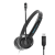 电音（DANyiN） 单/双插孔耳机耳麦 头戴式游戏耳麦单插孔笔记本手机平板单插耳机 电音326黑色单USB口