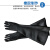 探福（TANFU）（加厚黑色带颗粒左手一只）喷砂机专用手套左手右手单卖加厚耐磨帆布橡胶手套剪板P26