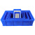 带盖子周转箱组合塑料盒零件盒塑料盒子长方形工具盒螺丝配件收纳 白色加厚6#【无盖子】 【34.7x24.8x9.