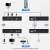 神盾卫士KVM延长器DP光纤光端机网线150米网络传输器USB键鼠延长器信号放大器光网双模式机本地环出SP-7150