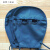 礼丝汀帆布面罩电焊工面罩护脸电焊眼镜头戴式二保焊焊工护脸 1个蓝护耳款帆布面罩+1灰眼