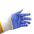 盛港 劳保手套加厚点胶线手套耐磨防滑橡胶手套工地防护涂胶手套