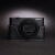 影沣 真皮适用于黑卡索尼RX100 M6 M7相机包RX100VII保护套手柄 黑色(底座+15背带)