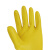 大杨牛筋乳胶手套耐油耐磨清洁手套厨房家务卫生防滑劳保手套 905 XL加大码 5双