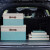 锋上汽车折叠后备箱收纳箱储物箱自驾车载收纳盒尾箱汽车用品 储物箱 兰迪绿大号