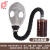 普达 自吸过滤式防毒面具 MJ-4001呼吸防护全面罩 面具+0.5米管子+P-A-3过滤罐