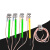 10kv接地线 高压接地线10kv25平方低压室内户外母排螺旋手握线路 0.5米棒3根1*3+5米线+夹配包