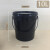 玛仕福 加厚密封塑料桶涂料桶乳胶漆塑料包装塑料桶耐摔塑料桶打包桶5L黑