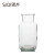 SiQi 集气瓶 60ml125ml500ml玻璃气体收集瓶带磨砂玻璃片多规格玻璃化学仪器教学仪器 玻璃集气瓶250ml