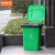 京洲实邦  加厚坚韧防刺穿防漏环保平口垃圾袋B 70*90平口垃圾袋绿