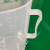 海斯迪克 HKCC23 透明量杯 带刻度杯 塑料计量杯 测量杯容量杯 250ML