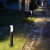 幻色 现代简约led亚克力草坪灯公园庭院地插灯高亮道路照明景观灯 底座款-300mm-接电-暖光
