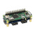 树莓派/PC适用 4路USB2.0扩展板 模块 HUB集线器 弹簧顶针式定制 USB HUB HAT (B)带外壳