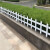 京酷 PVC塑钢护栏 变压器隔离绝缘栅栏户外庭院市政草坪绿化围栏（草绿色1m高）一米价  