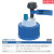 肖特/塑料溶剂瓶安全供液盖GL45盖废液收集盖单向流动相密 GL45安全供液盖(1孔）