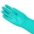 爱马斯AMMEX绿色丁腈防护手套橡胶防化学耐油污耐酸碱溶剂工业化工实验劳保家务清洁手套 一双 中号M#
