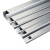 宽选工品 铝合金压线槽方形线槽 明装方形线槽铝合金线槽1米价 20*20