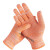 12双夏季条纹薄款尼龙纱线透气工作手套劳保耐磨弹力防晒男女 L码（大号） 白色尼龙手套（12双）