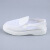 防尘工作鞋PU加厚软底透气小白鞋白色透气网鞋 45