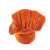 威特仕/WELDAS10-2101斜拇指款焊接手套全套手指无缝防火耐磨隔热锈橙色1对装 10-2101