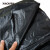 夏彩黑色平口垃圾袋（60g/个）90*110cm个 90*110cm