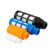 气动电磁阀黑色白色蓝塑料消声器PSL-01一寸02分3分4分排气消音器 PSL-1分1/8(橙色)