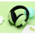 米囹儿童隔音耳罩打架子鼓降噪耳机学习睡觉坐飞机防噪音降压神器 天 抹茶绿