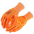 牛郎星防护手套 耐酸碱手套劳保手套pvc胶皮手套防滑耐磨 12付装 PS888 橙色