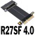 U.2接口 U2转PCI-E 4.0 X4 SFF-8639 NVMe pcie延长数据转接线ADT R27SF 4.0 0.50m
