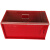 定制废品回收 透明亚克力不良品盒箱柜盒工厂流水线废品盒差品收纳盒 红色回弹孔(100*100*100)